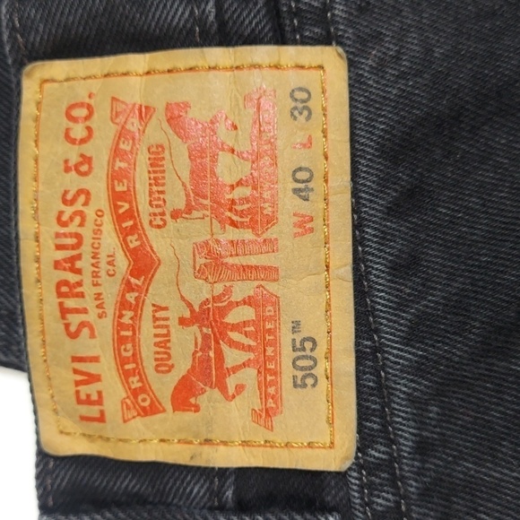 Levi's 505 Jeans  40W X 30L - Picture 6 of 8